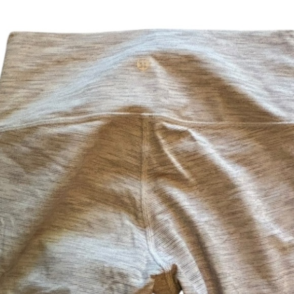 Lululemon Align Gray Striped Leggings Size 8 - Picture 5 of 6